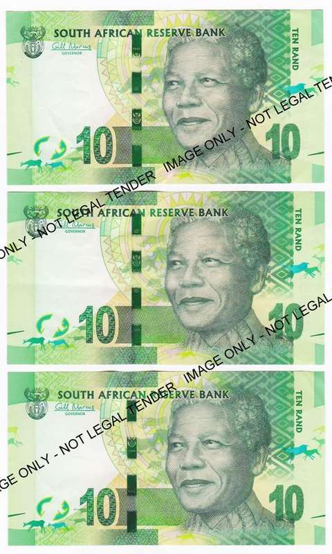x3 Gill Marcus R10 Second Issue AA Prefix ** Bid Per Note to take All**