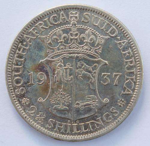 SAU 1937 2/6 (Half Crown)