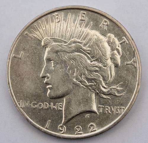 1922 USA Silver Peace Dollar
