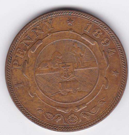 1894 ZAR Penny
