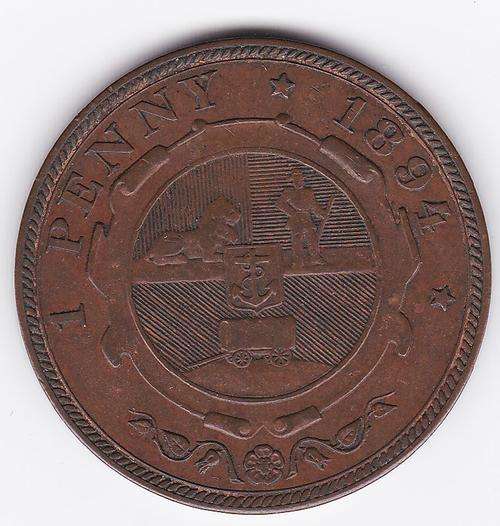 1894 ZAR Penny