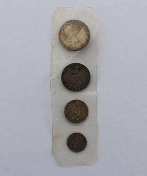 1820 Royal Maundy Money (Full Set) Extremely Rare