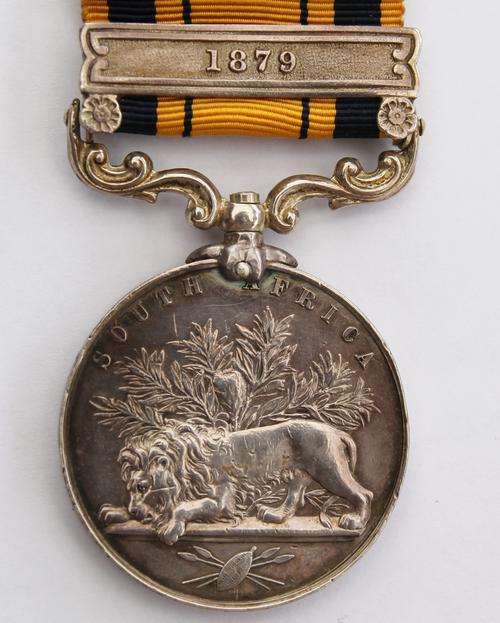 1879 Zulu War Medal with Clasp - Awarded to C Allport