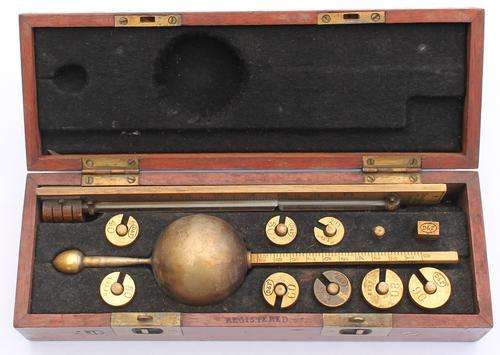 19th Century Sikes's Hydrometer made by Dring & Fage **Please Read**