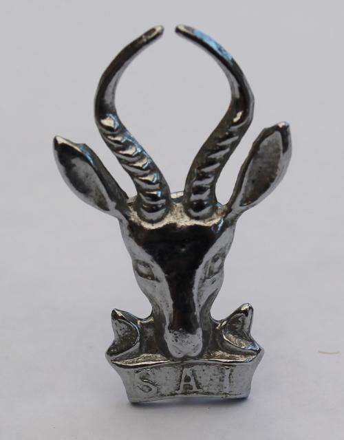 SA Infantry Beret Badge Chrome C/O 1306