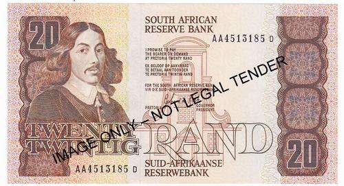 GPC de Kock R20 Note Third Issue 1990 **AA Prefix**