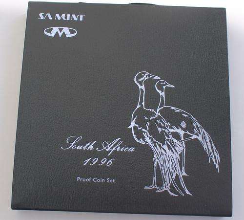 1996 Proof Coin Set in Black Box