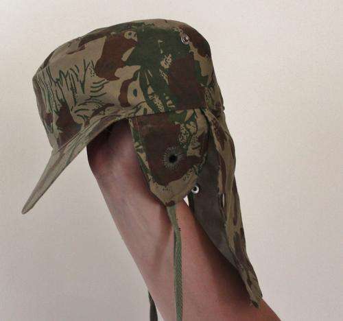 Military Camouflage Flap Cap