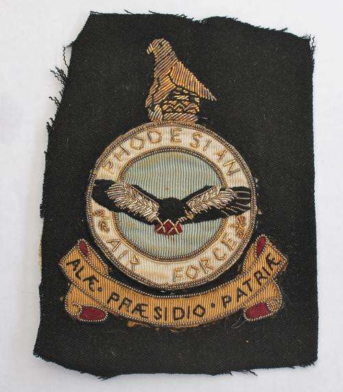 Rhodesian Air Force Cloth Badge