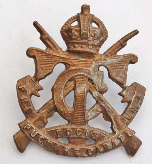 Transvaal Cadets Cap Badge C/O 2901