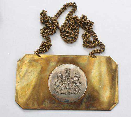 Rhodesian Headman's Gorget **Rare** 1920-1953