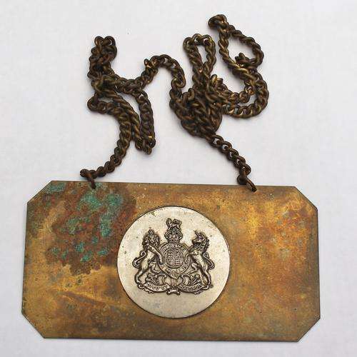 Rhodesian Headman's Gorget **Rare** 1920-1953