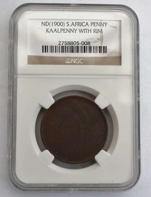 1900 ZAR Kaalpenny with Rim
