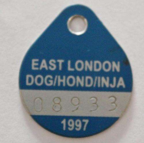 1997 East London Dog Licence