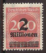 1923 GERMANY NUMERAL