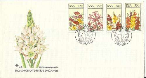 1985 SOUTH AFRICA FLORAL EMIGRANTS