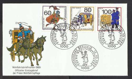 1989 GERMANY MAIL CARRYING