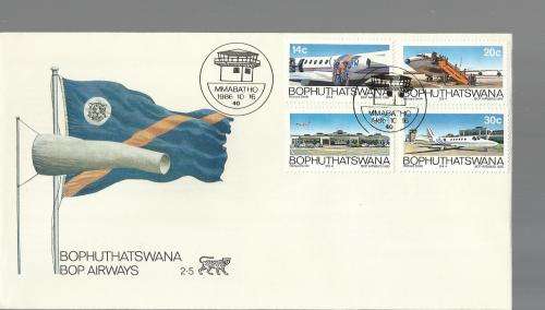 1986 BOPHUTHATSWANA AIRWAYS