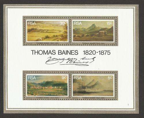 1975 SOUTH AFRICA PAINTINGS