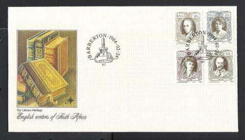 1984 SOUTH AFRICA ENGLISH WRITERS