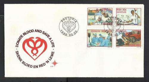 1986 SOUTH AFRICA DONATE BLOOD