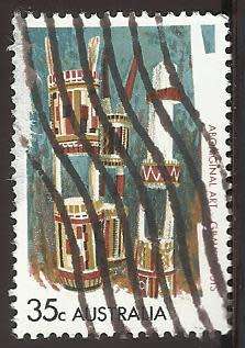 1971 AUSTRALIA ART OF AUSTRALIAN ABORIGINES