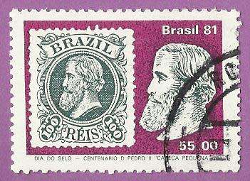 1981 BRAZIL STAMP DAY