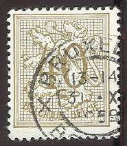 1951 BELGIUM LION RAMPANT
