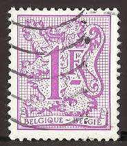 1977 BELGIUM HERALDIC LION