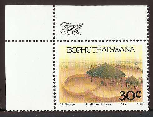 1989 BOPHUTHATSWANA TRADITIONAL THATCHED DWELLING