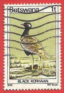 1978 BOTSWANA BIRDS