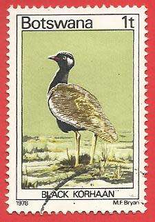 1978 BOTSWANA BIRDS