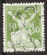 1920 CZECHOSLOVAKIA DEFINITIVE ISSUE