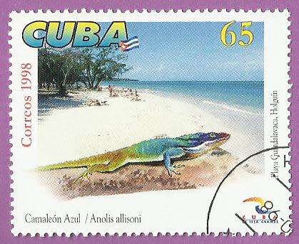 1998 CUBA ANIMAL REPTILE