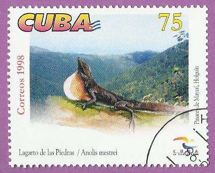 1998 CUBA ANIMAL REPTILE