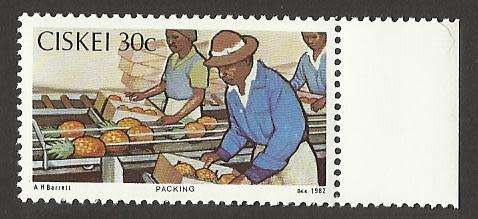 1982 CISKEI PINEAPPLE INDUSTRY