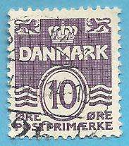 1938 DENMARK NUMERAL