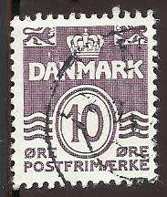 1938 DENMARK NUMERAL