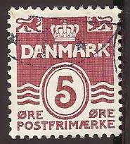 1938 DENMARK NUMERAL