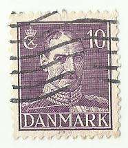 1942-44 DENMARK KING CHRISTIAN X