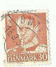 1952-53 DENMARK KING FREDERIK XI