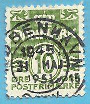 1950 DENMARK NUMERAL