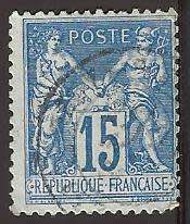 1877-1900 FRANCE PAX AND MERCUR