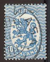 1921 FINLAND STANDING LION