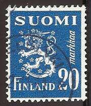1950 FINLAND LION
