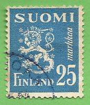 1952 FINLAND LION