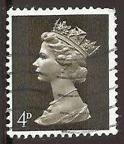 1967 GREAT BRITAIN QUEEN ELIZABETH II