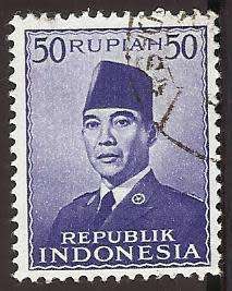 1953 INDONESIA PRES. SUKARNO