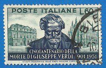 1951 ITALY PORTRAIT OF VERDI