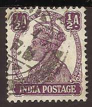 1941-43 INDIA KING GEORGE